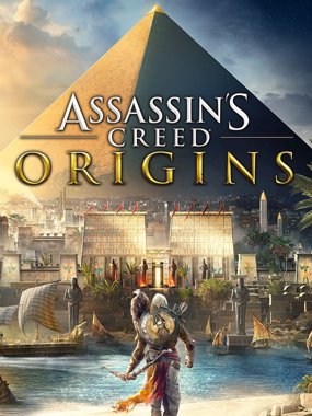 Assassins Creed Origins game cover